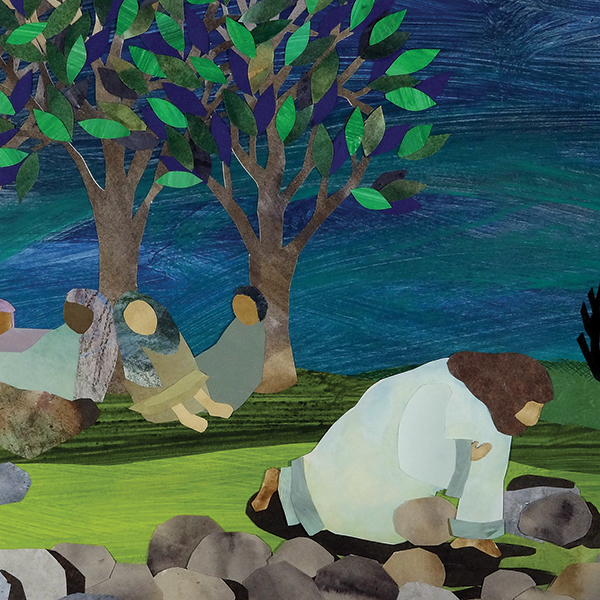 Jesus Prays in the Garden of Gethsemane